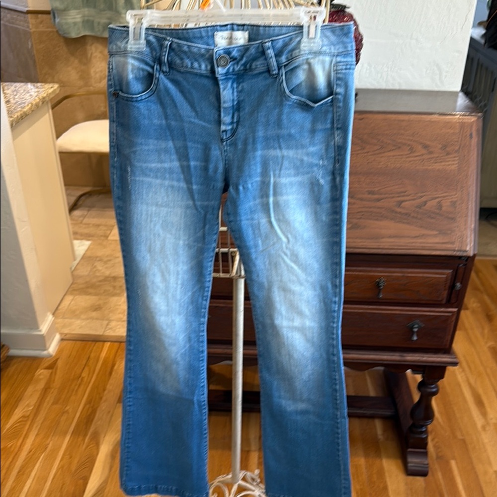 NAF-NAF  Classic Blue Boot Cut Women's Jeans